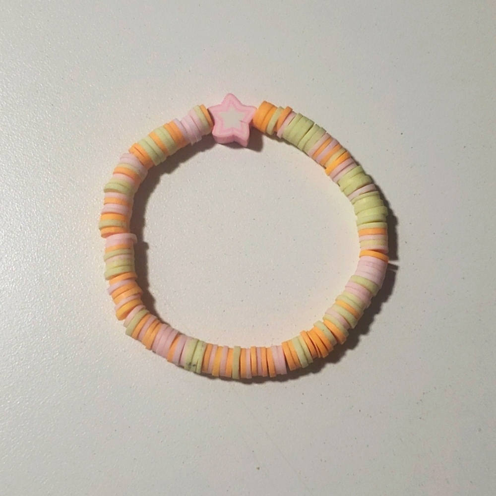 Handmade Jewelry clay bead bracelet